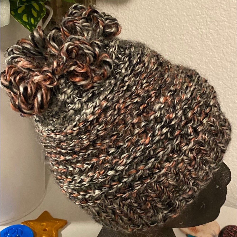 Flamingo Pond Knitted Beanie by PinkSquirrelChic